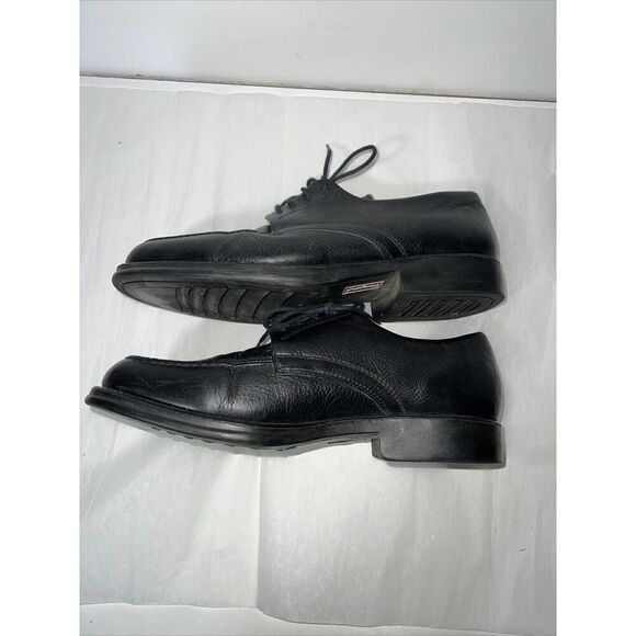 Sandro Moscoloni Shoes Mens 10EEE Vineyard Black Leather Old Money Classic core - Picture 4 of 7